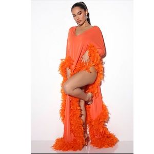 COPY - FEATHER MAXI DRESS